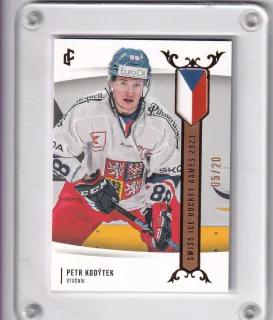 Kodýtek Petr LC Expectations 2024 Swiss Ice Hockey 2023 Gold /20 č.EHS-01