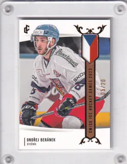 Beránek Ondřej LC Expectations 2024 Swiss Ice Hockey 2024 Gold /20 č.EHS-02