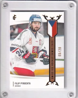 Pyrochta Filip LC Expectations 2024 Swiss Ice Hockey 2028 Gold /20 č.EHS-06