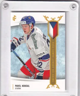 Kousal Pavel LC Expectations 2024 Řadovka Swiss Ice Hockey 2023 č.EHS-18
