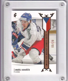 Kovařčík Ondřej LC Expectations 2024 Swiss Ice Hockey 2041 Gold /20 č.EHS-19