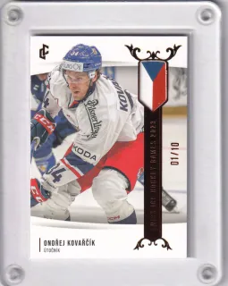 Kovařčík Ondřej LC Expectations 2024 Swiss Ice Hockey 2093 Red /10 č.EHS-19