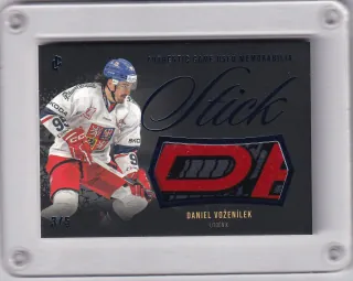 Voženílek Daniel LC Expectations 2024 Stick Game Used Blue /5 č.GUM-18
