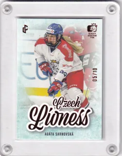 Sarnovská Agáta LC Expectations 2024 Czech Lioness Red /10 č.LI-17