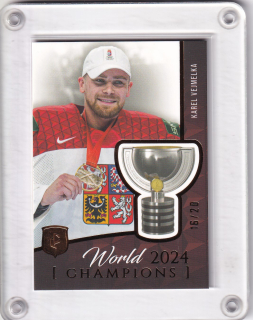 Vejmelka Karel LC Golden Prague Belongs to Us 2024 Champions 2024 Gold /20 č.CHA-26