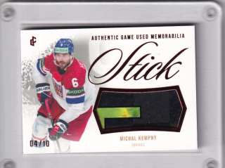 Kempný Michal LC Golden Prague Belongs to Us 2024 Game Used Red /10 č.GUS-02