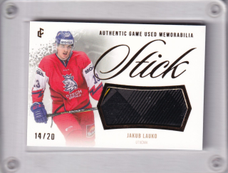 Lauko Jakub LC Golden Prague Belongs to Us 2024 Game Used Gold /20 č.GUS-04