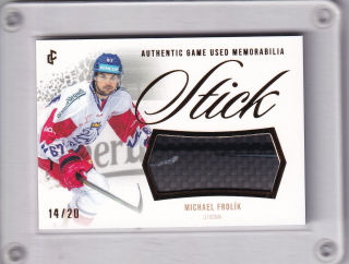 Frolík Michael LC Golden Prague Belongs to Us 2024 Game Used Gold /20 č.GUS-06
