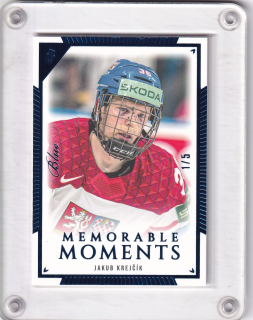 Krejčík Jakub LC Golden Prague Belongs to Us 2024 Moments Blue /5 č.MO-73