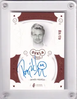 Pospěch Zbyněk LC Bravo Dukla 2022 Authentic Signature /48 č.AS-POZ