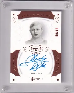 Slaný Petr LC Bravo Dukla 2022 Authentic Signature /48 č.AS-SLP