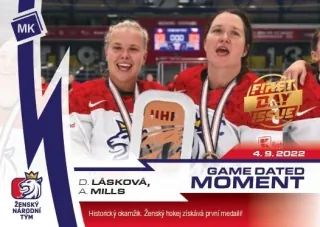 Lásková a Millis Dominika a Alena MK Reprezentace 2023 First Day Issue č.46