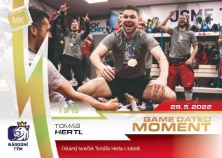 Hertl Tomáš MK Reprezentace 2023 Gold 1of15 č.49