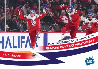  Jiří Kulich, David Špaček, Matyáš Šapovaliv MK Reprezentace 2023 Řadovka č.130