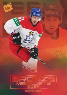 Simon Dominik MK Reprezentace 2023 Bronze Medalists Men 2022 RED /10 č.BM-18