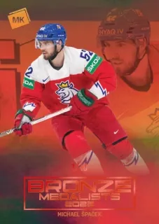 Špaček Michael MK Reprezentace 2023 Bronze Medalists Men 2022 RED /10 č.BM-19