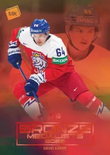 Kämpf David MK Reprezentace 2023 Bronze Medalists Men 2022 RED /10 č.BM-25