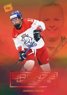 Lásková Dominika MK Reprezentace 2023 Bronze Medalists Women 2022 RED /10 č.BMW-05