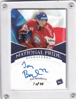 Bambula Jan MK Reprezentace 2023 National Pride Signatures 1of46 č.NPS-01