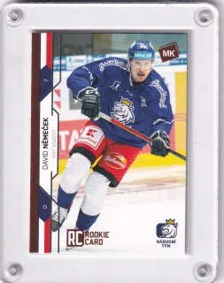 Němeček David MK 2021 Red /25 Rookie Card č.25