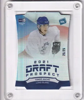 Machů Tomáš MK 2021 Draft Prospects Die-cut xx/25 č.DP8