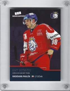 Pavlík Radovan Moje Kartičky 2019-20 PROMO: Blue č.25