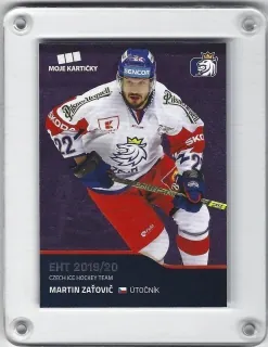 Zaťovič Martin Moje Kartičky 2019-20 PROMO: Blue č.42