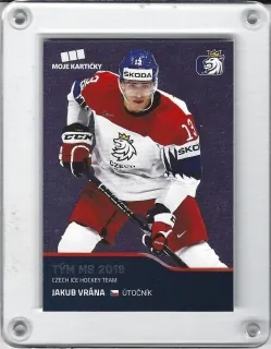 Vrána Jakub Moje Kartičky 2019-20 PROMO: Blue č.58