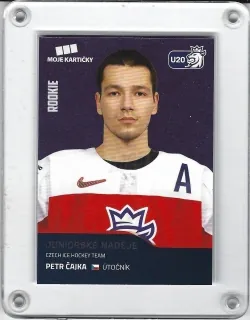 Čajka Petr Moje Kartičky 2019-20 PROMO: Blue Rookie č.75