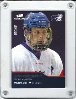 Gut Michal Moje Kartičky 2019-20 PROMO: Blue Rookie č.83