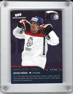Vrána Jakub Moje Kartičky 2019-20 PROMO: Blue č.99