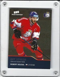 Kousal Robert Moje Kartičky 2019-20 PROMO: Gold č.15