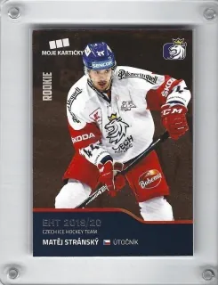Stránský Matěj Moje Kartičky 2019-20 PROMO: Red Rookie č.33