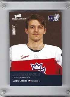 Lauko Jakub Moje Kartičky 2019-20 PROMO: Red Rookie č.71