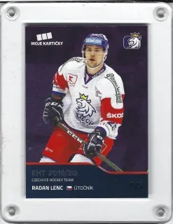 Lenc Radan Moje Kartičky 2019-20 Blue x/5 č.20