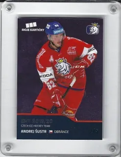 Šustr Andrej Moje Kartičky 2019-20 Blue x/5 č.36