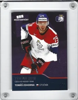 Zohorna Tomáš Moje Kartičky 2019-20 Blue x/5 č.67