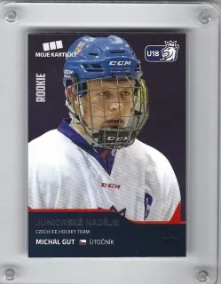Gut Michal Moje Kartičky 2019-20 Blue x/5 Rookie č.83