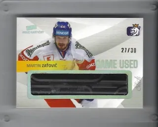 Zaťovič Martin Moje Kartičky 2019-20 Game Used /30 č.15