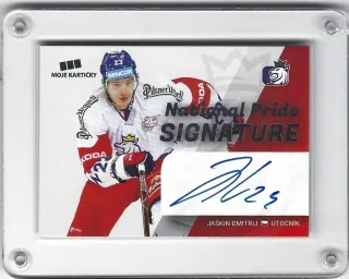 Jaškin Dmitrij Moje Kartičky 2019-20 National Pride Signatures xx/30 č.4
