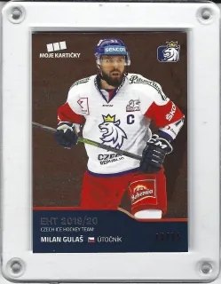 Gulaš Milan Moje Kartičky 2019-20 Red xx/25 č.7