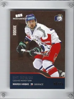 Hrbas Marek Moje Kartičky 2019-20 Red xx/25 Rookie č.8