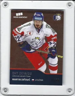 Zaťovič Martin Moje Kartičky 2019-20 Red xx/25 č.42