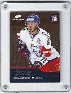 Zohorna Tomáš Moje Kartičky 2019-20 Red xx/25 č.45