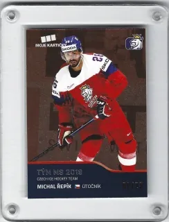 Řepík Michal Moje Kartičky 2019-20 Red xx/25 č.62