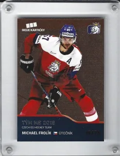 Frolík Michael Moje Kartičky 2019-20 Red xx/25 č.64