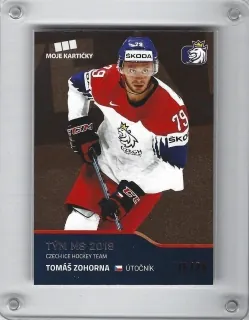 Zohorna Tomáš Moje Kartičky 2019-20 Red xx/25 č.67