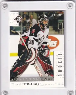 Miller Ryan BAP Memorabilia 2002-03 Rookie č.320