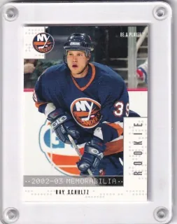 Schultz Ray BAP Memorabilia 2002-03 Rookie č.328