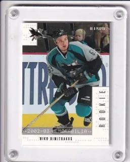 Dimitrakos Niko BAP Memorabilia 2002-03 Rookie č.365